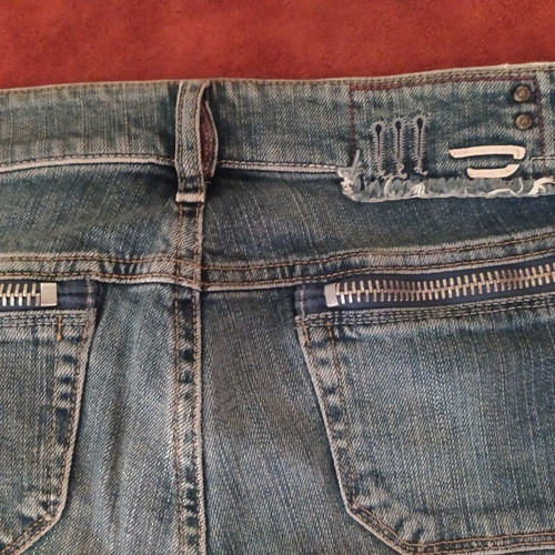 Diesel jeans No 25, straight fit, blue, size XS