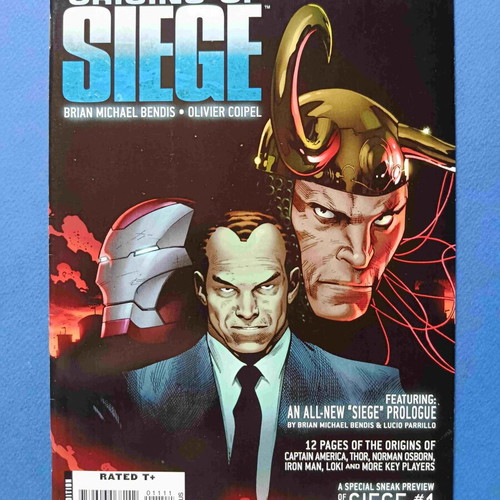 Origins of Siege 1 comic book used, English