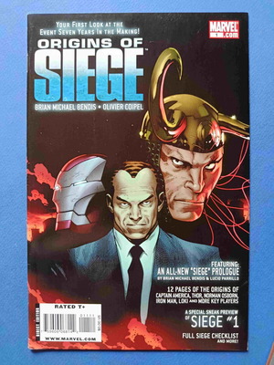 Origins of Siege 1 comic book used, English