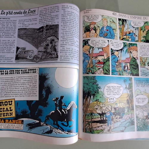 French collectible comics like new, Mickey Parade, Super Picsou Geant, Spirou album