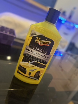 Meguiar's Ultimate Wash & Wax car shampoo like new, 473 ml