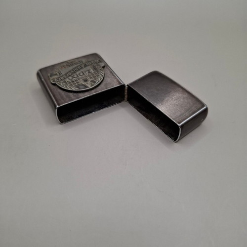 Zippo 60th Anniversary Case used, collectible lighter accessory