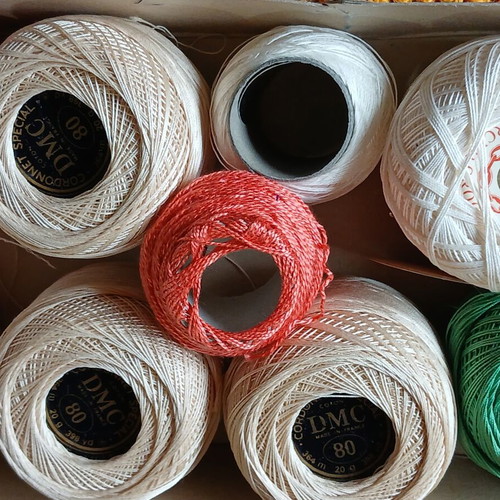 Mouline Special Embroidery Threads Pack with DMC Number 80 and 8
