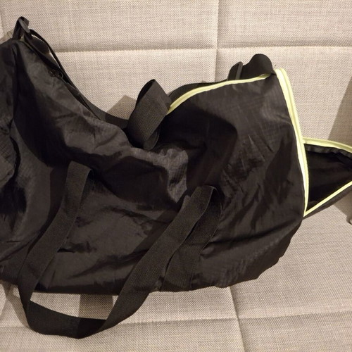 Gym Bag used, black with second external compartment