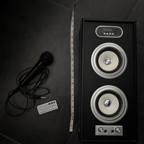Bluetooth Karaoke Speaker i-JMB with LED, USB, FM, Remote & Microphone like new