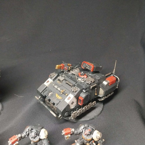 Warhammer 40k Black Templars fully painted army