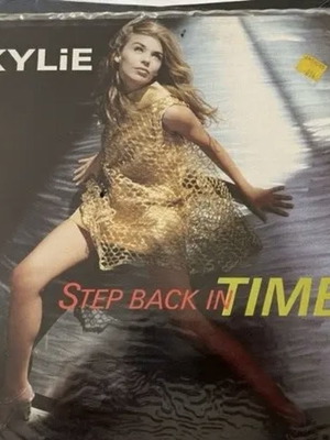 Kylie Minogue Step Back In Time 12 inch βινύλιο μεταχειρισμένο, καλή κατάσταση