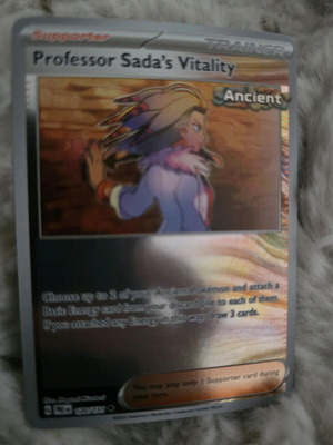 Professor Sada's Vitality Pokemon card new