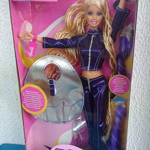 Vintage Barbie Cool Lookz Trendy & Bendy Total Flexy doll new