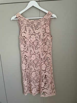 BSB mini dress with lace pink like new