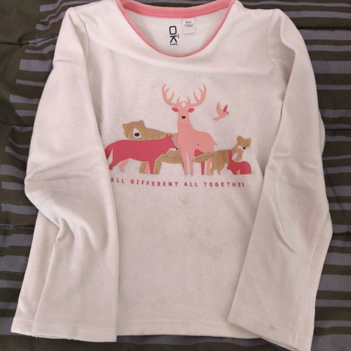 Girls' pajamas pack size 6 used, Okaidi, Lupilu, H&M multicolor