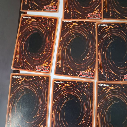 Yugioh cards used