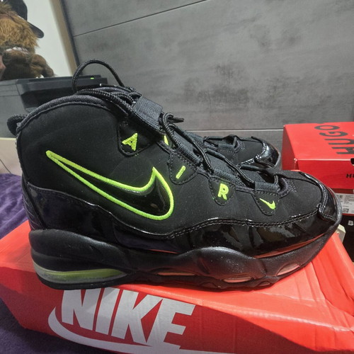 Nike Air Max Uptempo Black Volt sneakers size 43