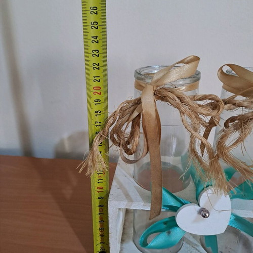 Trio wooden vase used