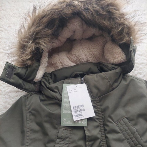 H&M Parka 2-3Y new with Zara sleeveless gift