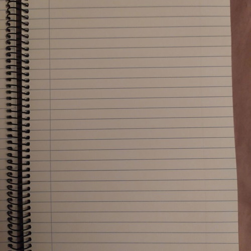 Salko Paper Spiral Notebook B5 3 Subjects, New, 90 Sheets