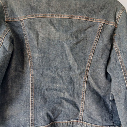 Ysatis denim jacket like new, blue, small/medium