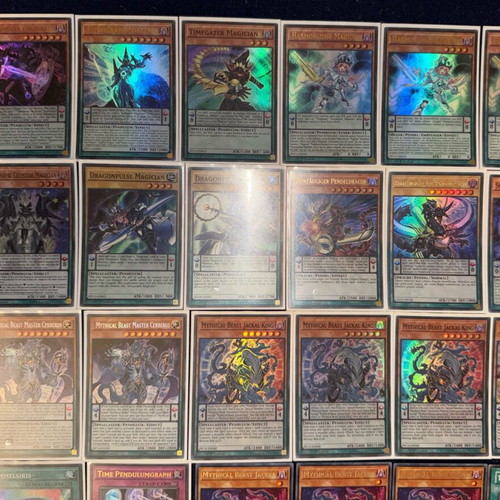 Yugioh Pendulum cards like new, core