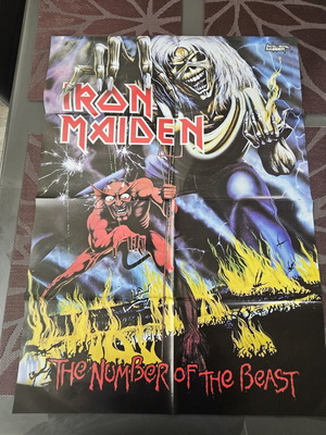Iron Maiden Judas Priest poster new