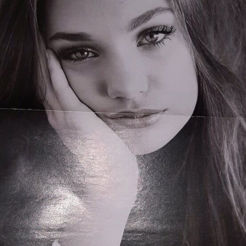 Maddie Ziegler poster with Lady Gaga like new