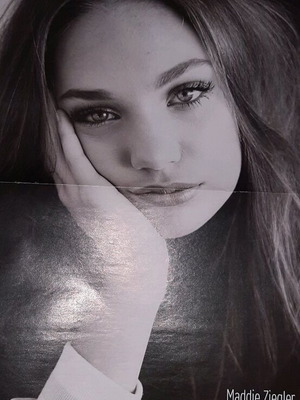 Maddie Ziegler poster with Lady Gaga like new