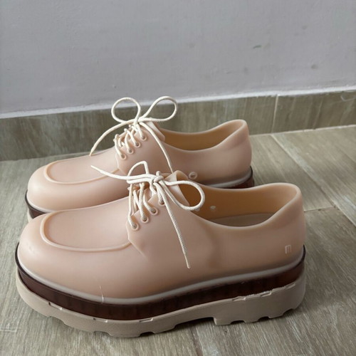 Melissa beige-brown platform shoes like new, size 40