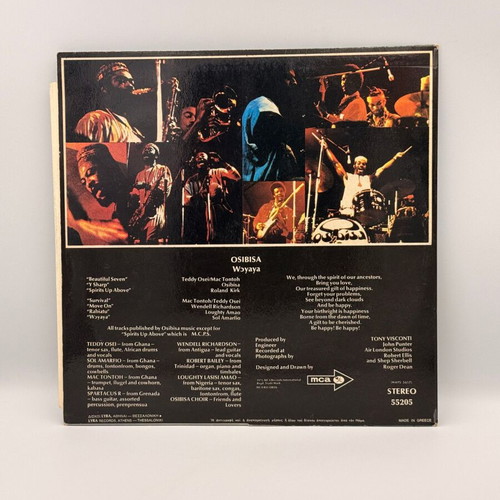 Osibisa Wɔyaya vinyl record