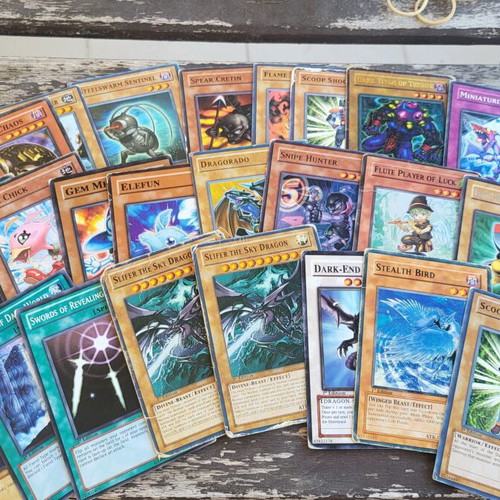 Yu-Gi-Oh! TCG cards, played condition, approx. 350