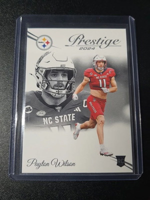 Κάρτα Payton Wilson Prestige Football 2024 σαν καινούργια, Pittsburgh Steelers RC