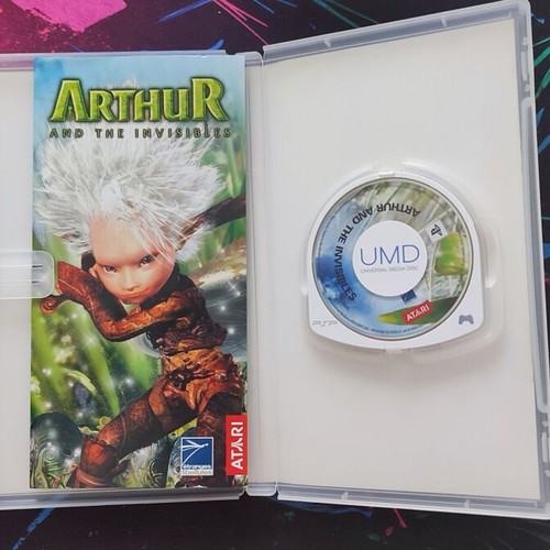 Arthur and the Invisibles PSP game like new