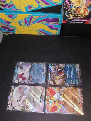 Pokemon ex cards pack of 4 like new