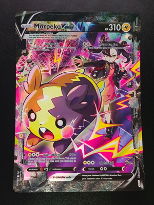 Pokemon Morpeko V-UNION (SWSH) Jumbo Card καινούργιο