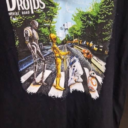 Tshirt The Droids new, size M, black Gildan
