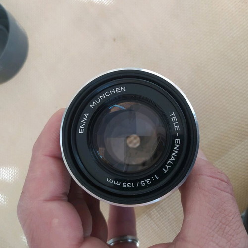 Enna Munchen 135mm/1:3.5 lens used with M42 screw mount
