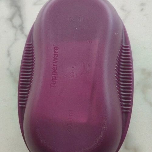 Tupperware Micro Delight microwave cooking container new, purple