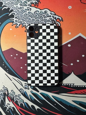 iPhone 11 case used in black and white color