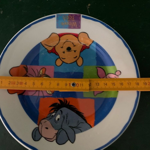 Disney Manios vintage plate used with small scratches