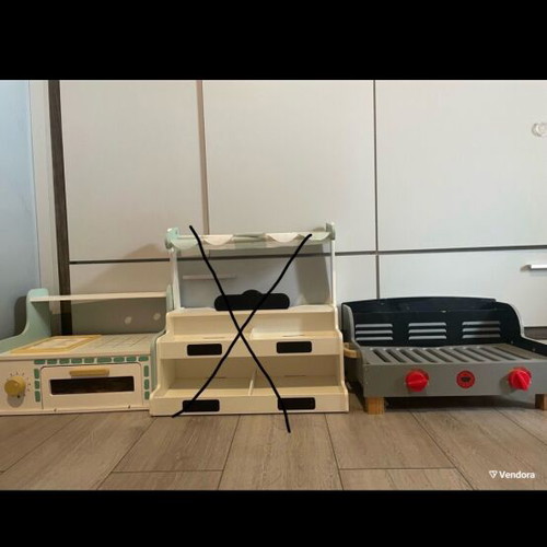 Wooden toys Lidl and ELC cash register like new