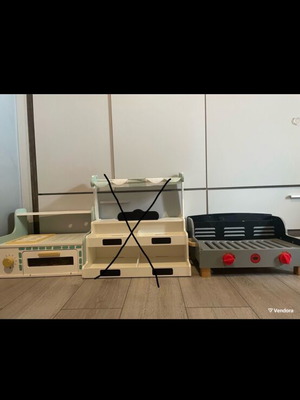 Wooden toys Lidl and ELC cash register like new