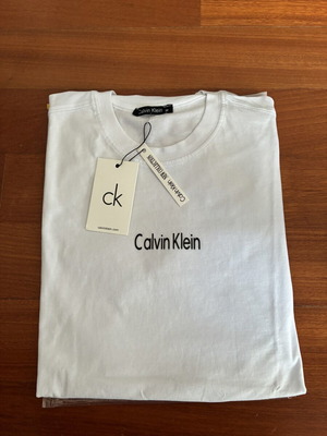 Calvin Klein ανδρικό t-shirt λευκό μέγεθος M καινούργιο με καρτελάκι
