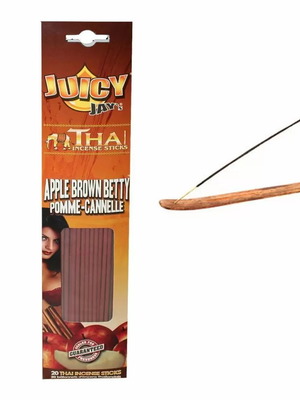 Juicy Jay Incense Apple Brown Betty aromatic sticks 20 pcs new