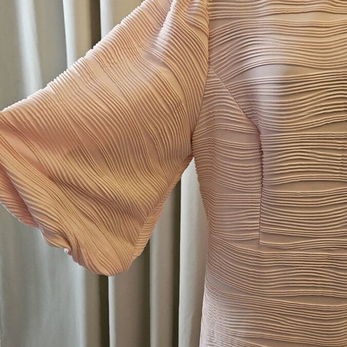 Shein long elastic dress new, salmon pink, size XXL