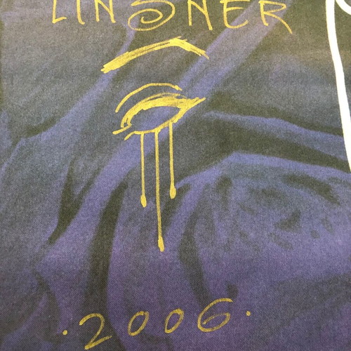 Dawn fabric poster like new, signed by J.Michael Linsner 2006