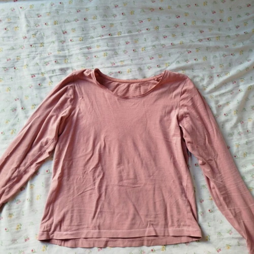 Makó long-sleeve blouse pink like new, size XS