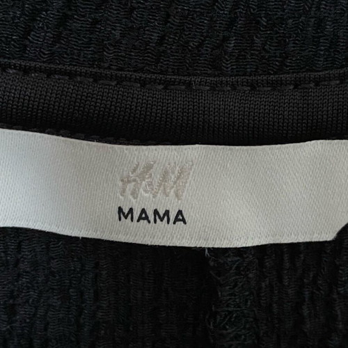 Midi maternity and nursing dress H&M Mama like new, black, size 42