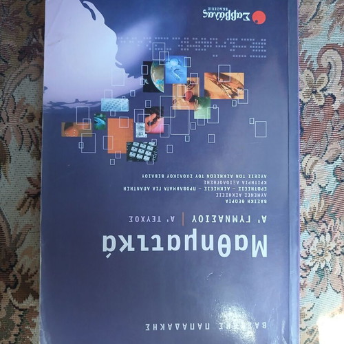 Gymnasium and Lyceum study guides used, with notes and torn pages