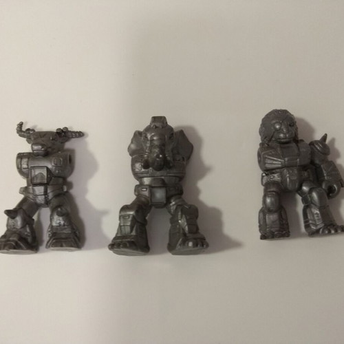 Teratomachoi figures used, set of 8 pieces