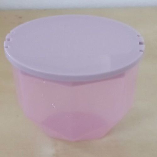 Plastic toy storage container used