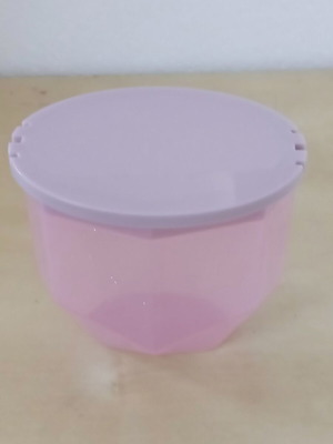 Plastic toy storage container used