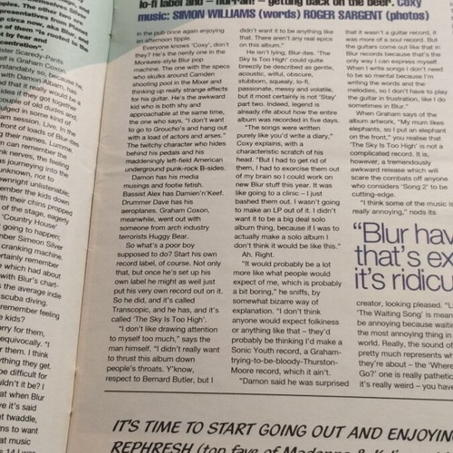 NME Placebo 1998 magazine like new